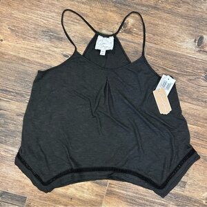 Green Dragon Black Strappy Tank Top – Size M (NWT, Made in USA)